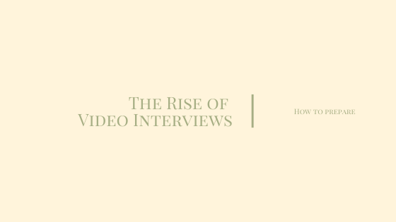 The Rise of Video Interviews